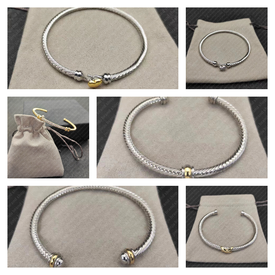 bracelet designer for women luxury jewelry women mens designer bracelet Gender Neutral Twist gold bracelet women bracelet wholesale bracelet designer man mom gift