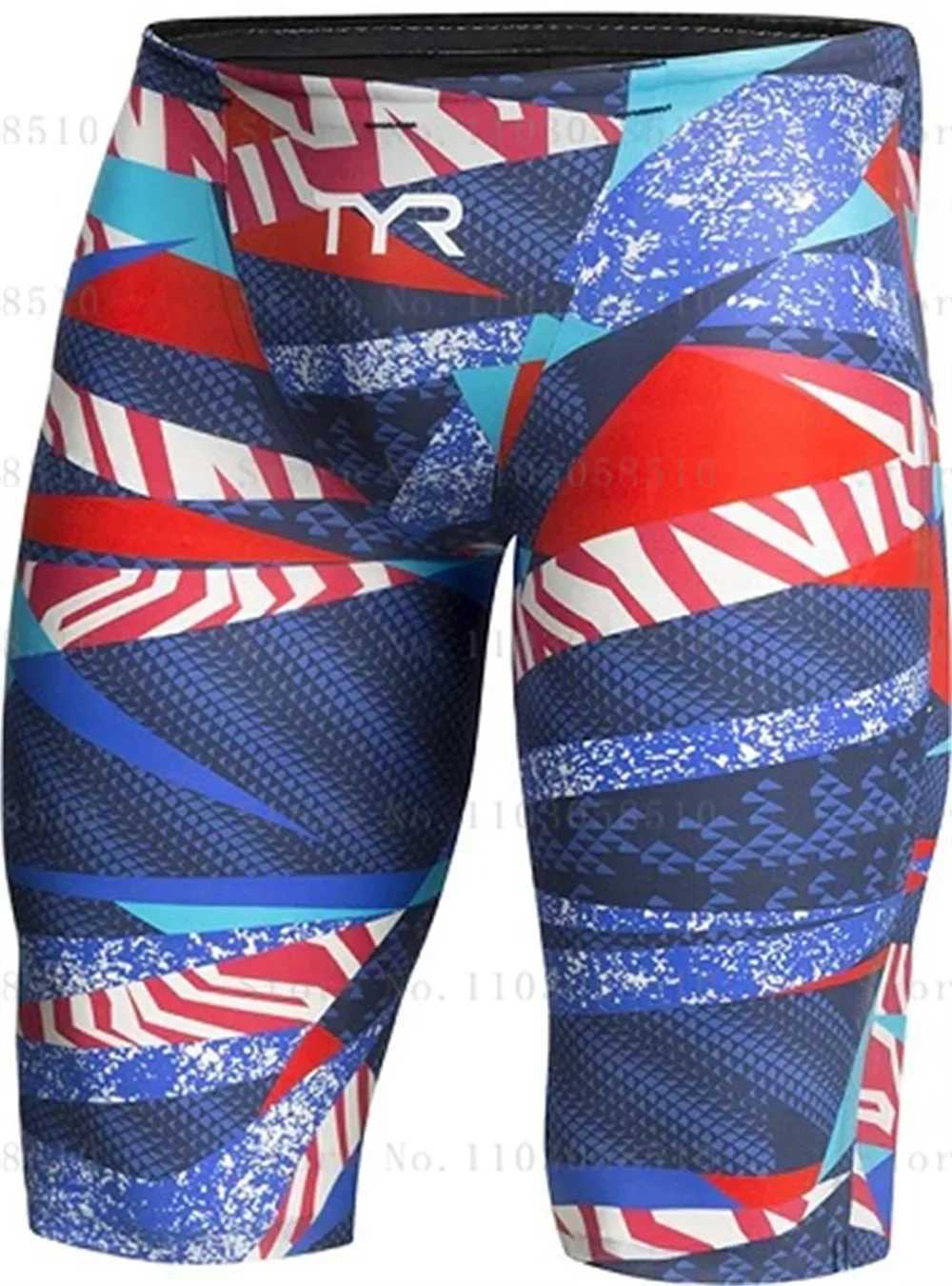 Mens Swim Jammer Swimming Trunks Professional Swim Surf Trunks Beach Uv Protection Gym Endurance Athletic Training Tights ShortsXJ250224