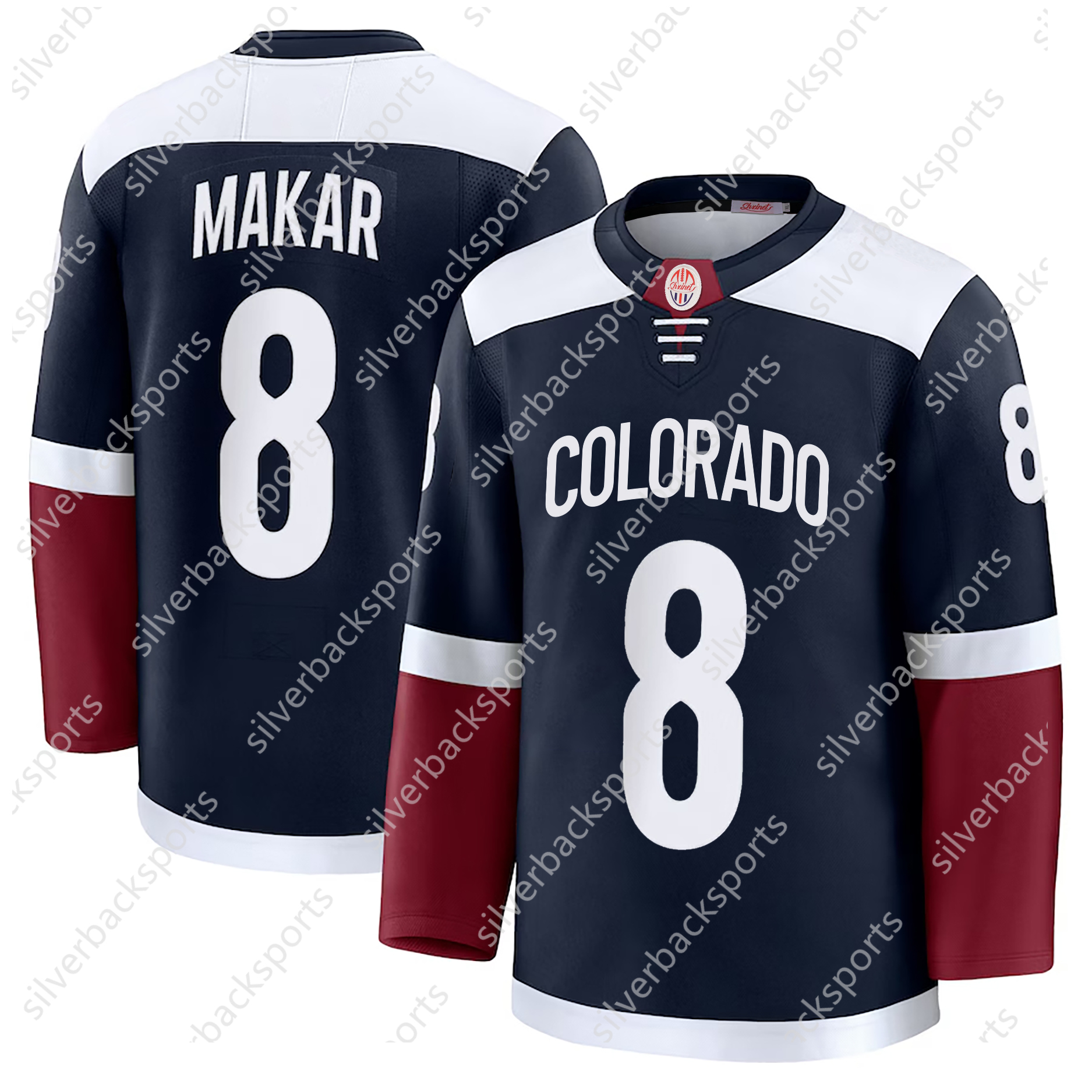 MacKinnon Custom Mens/Youth/Women Hockey Jeresys Makar Girard Rantanen Landeskog Stitched Any Name Any Number 2025 New Jersey