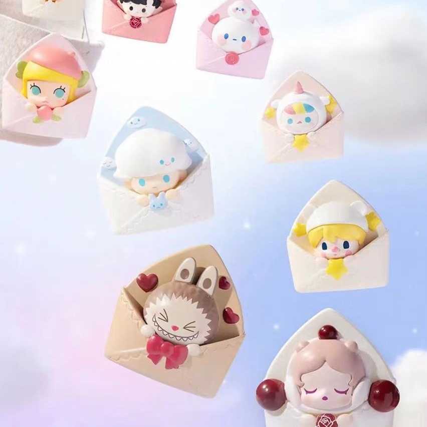 BEAN Love Letter Valentines Day Series Doll Mart Cute Grain Sitting Blind Box Free shipping Free shipping