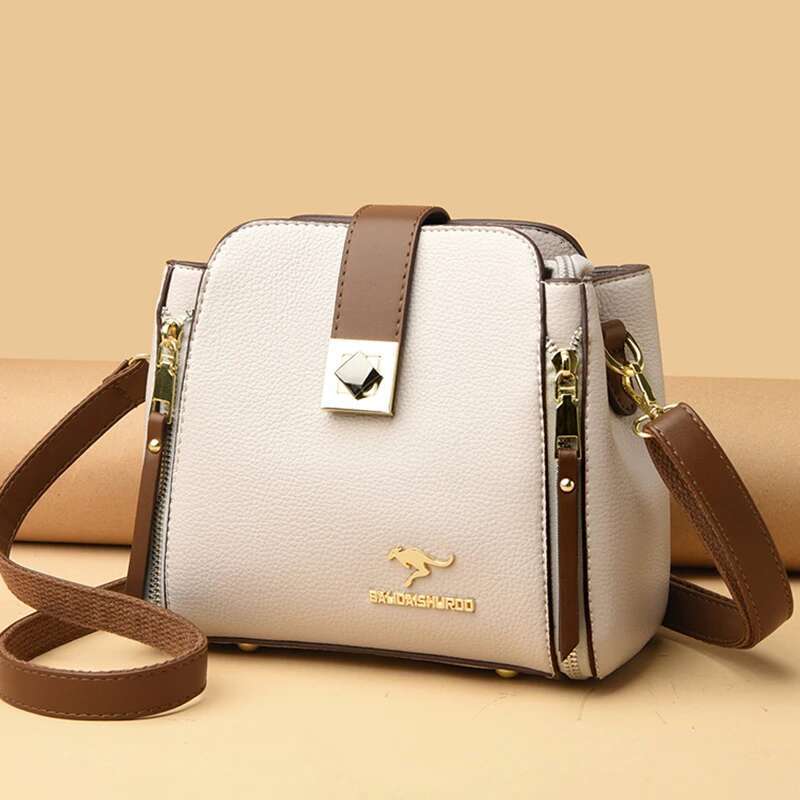 New Style3 New Ladies Soft Leather Bags High Quality Purses And Handbags Designer Crossbody Shoulder Bag For Women Sac A Main