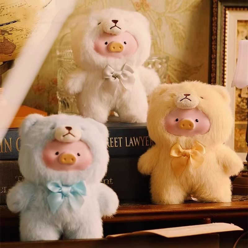 Canned LuLu Pig Teddy Vinyl Plush Handmade Doll Trendy Play Blind Box Free shipping