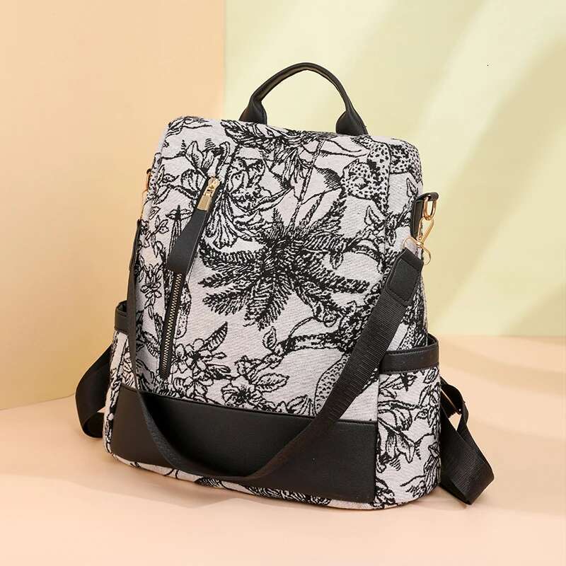 New Style4 Fashion Women Nylon Backpacks Female School Book Bags Large Capacity Shopping Travel Knapsack Femme New Casual Rucksack Sac