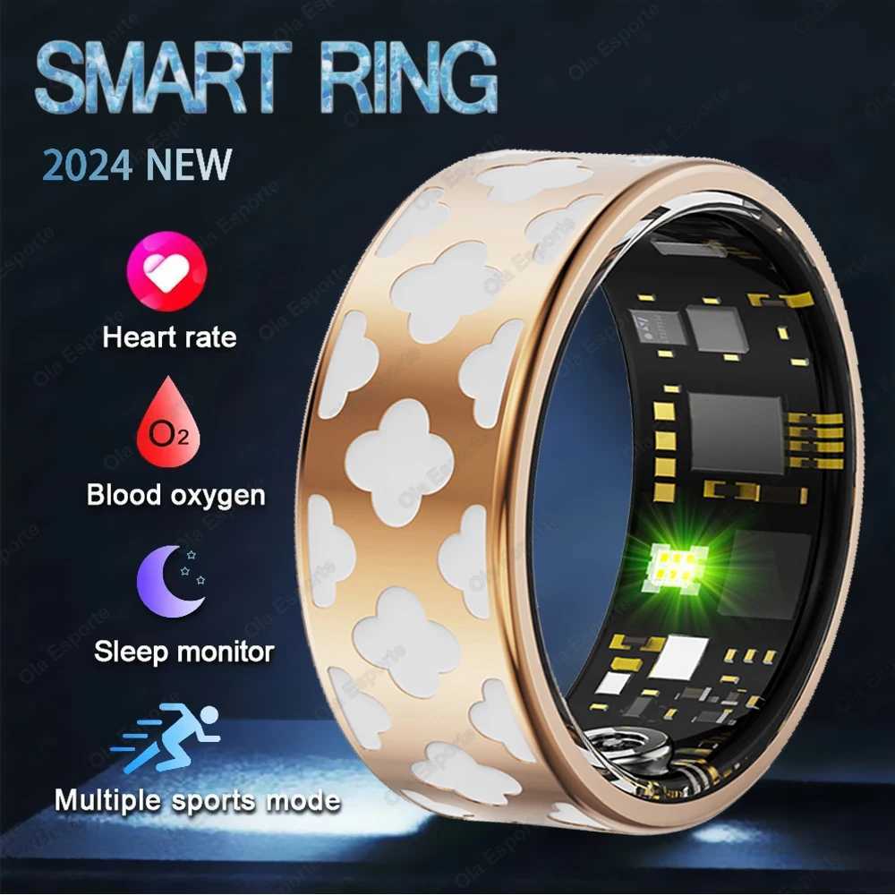 Suitable for Xiaomis new smart ring mens heart rate blood oxygen sleep health monitor sports fitness tracker Android iOS W250225