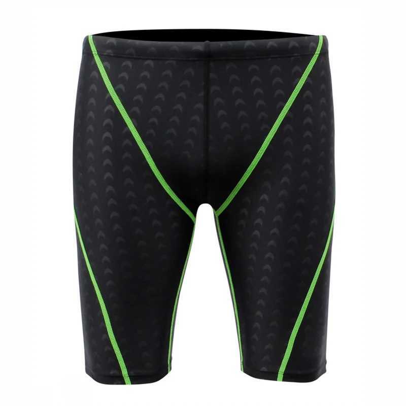 Children Professional Swimming Shorts for kids Swim Trunks Boys Training Bathing Suit Briefs swimwear pantsXJ250224