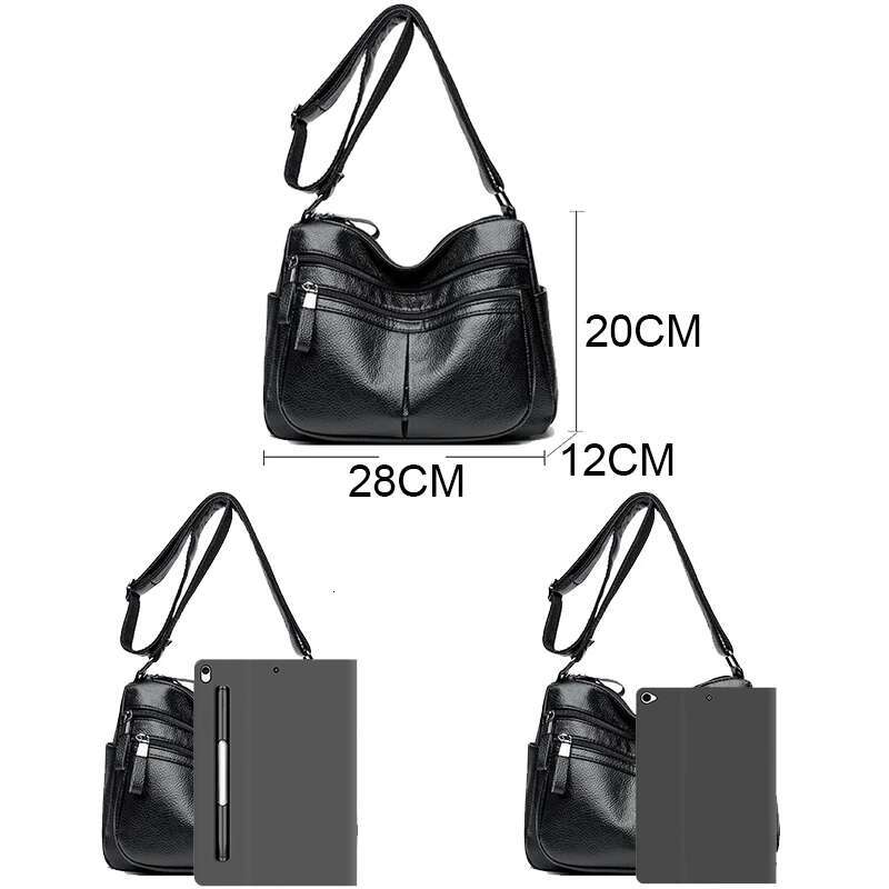 High Quality Genuine Leather Ladies Bags Fashion Purses And Handbags Famous Designer Crossbody Shoulder Bag For Women Sac A Main