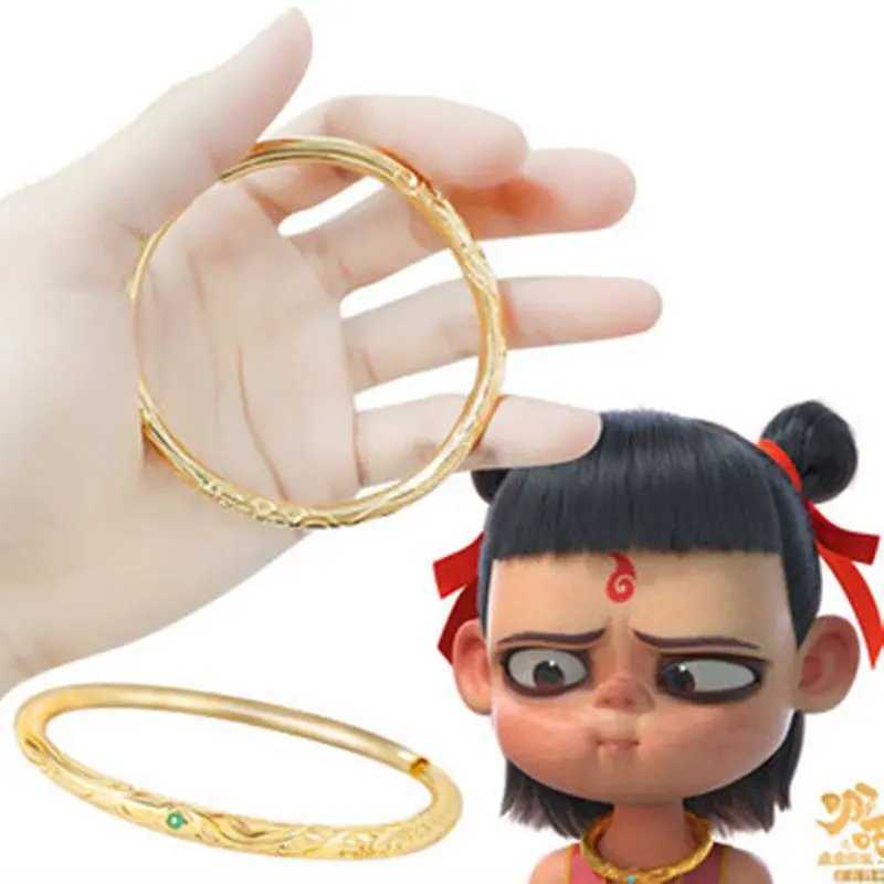 Nezha Demon Child Descends To The World Qiankun Circle Bracelet Anime Movie Peripheral Couples Valentines Day GiftXJ250225