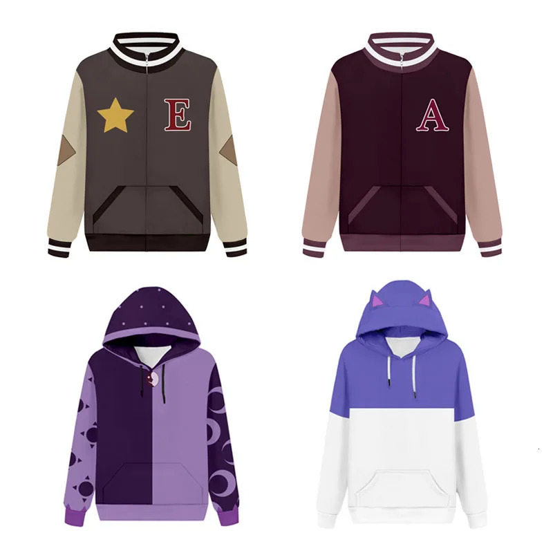 The Owl Cosplay House TOH Luz Noceda Amity Hoodie 3D Printed Hooded Sweatshirt Men Women Casual Streetwear Pullover 250224