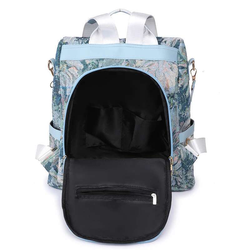 New Style4 Fashion Women Nylon Backpacks Female School Book Bags Large Capacity Shopping Travel Knapsack Femme New Casual Rucksack Sac