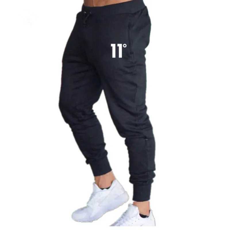 Hot Mens Casual Slim Fit Tracksuit Sports Solid Male Gym Cotton Skinny Joggers Sweat Casual Pants Trousers W250225
