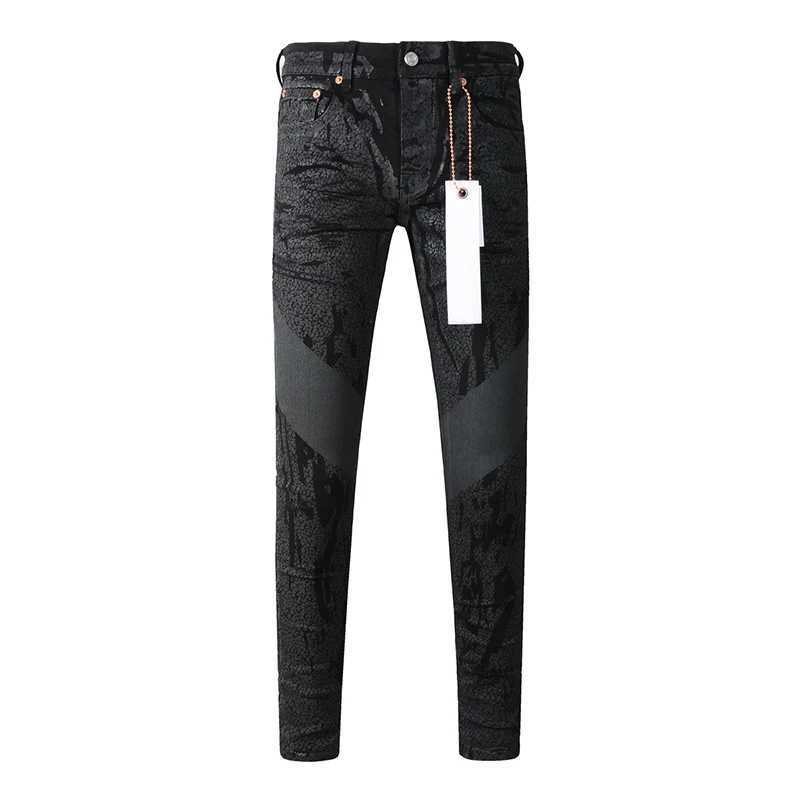 Men's Jeans Color 9026 The Best Sellers Mens Quality Distressed Skinny Ripped Jeans Pants z250225