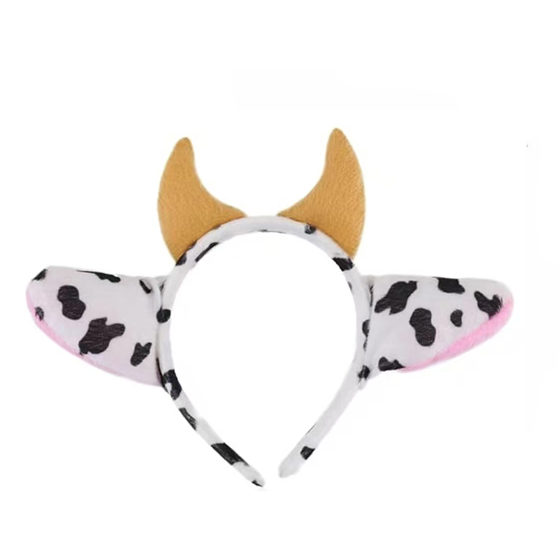 Kids' Holiday Reindeer Antler Ears and Assorted Small Animal Headgear for Celebratory Events
