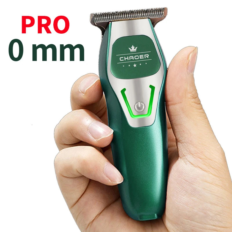 Professional Barber Salon Electric Beard Trimmer T Blade 0 MM Cordless Hair Clipper 250217