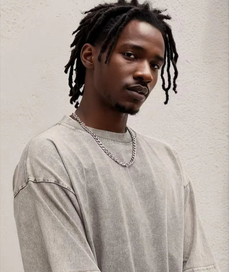 230g T-shirt Oversized Acid Washed Tee Print Retro Punk T-shirt For Mens Womens Adults 100% Cotton Harajuku Casual Streetwear 250225