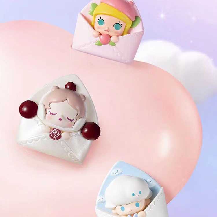 BEAN Love Letter Valentines Day Series Doll Mart Cute Grain Sitting Blind Box Free shipping Free shipping