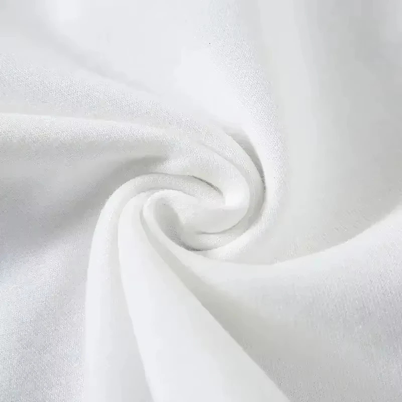 Black White GSM 500g Heavy Duty Cotton Plus Size T-Shirt Crew Neck Mens Short Sleeve Three Needles Half Sleeve Tee 250225