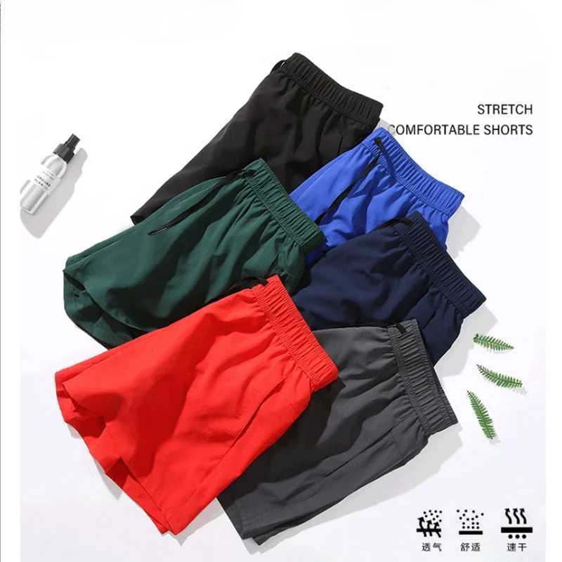 Men Sport Shorts Double Deck Running Shorts 2 in 1 Beach Jogging Training Short Pant Gym Wear Fitness Basketball Workout ClothesT250224