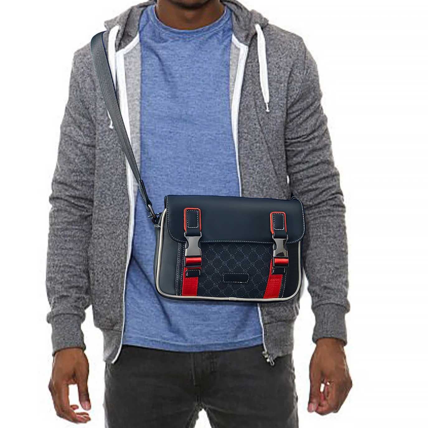 Designer Crossbody Hot Leather Messenger Bag For Men - Luxurious & Functional 2024 Collection - &