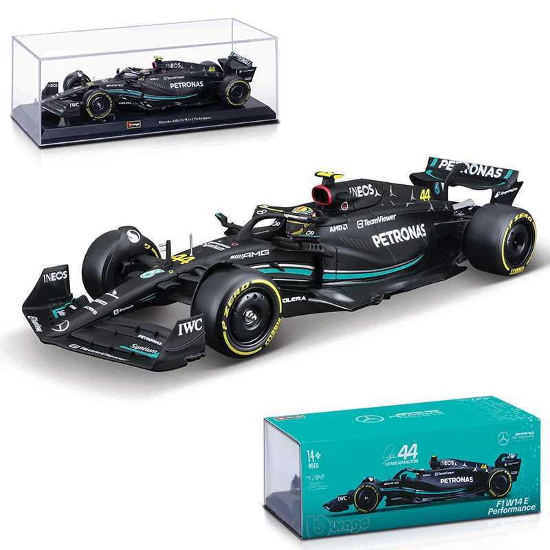 Download 1 24 Mercedes-AMG F1 Team W14 2023 Large Size Special Edition #44 Hamilton Alloy Car Model Formula Racing Diecast Toy Z250224