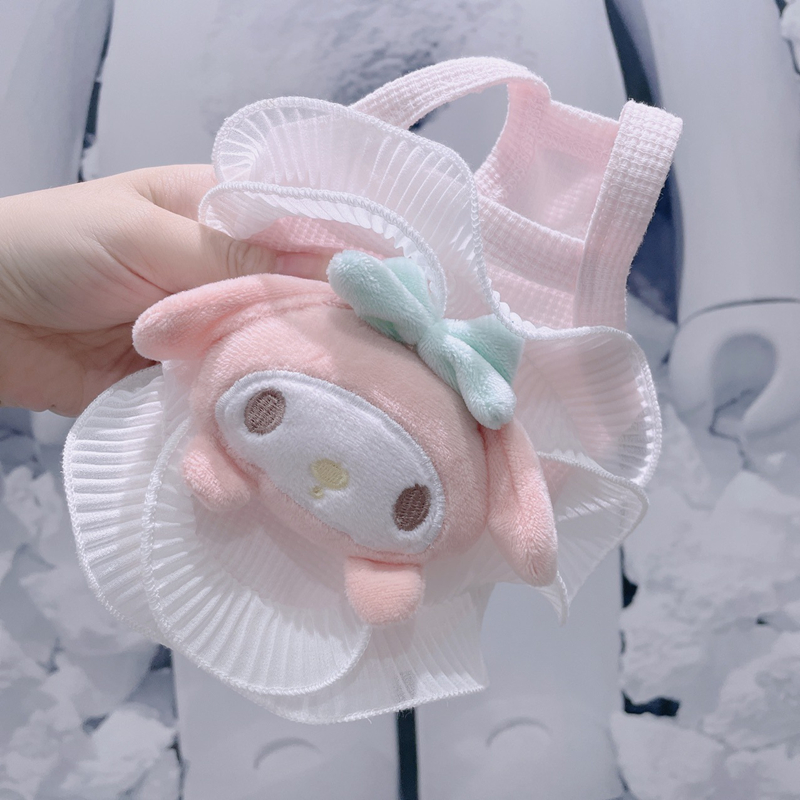 Summer Cat Dog Clothing with Pink Cute Plush Toy, Comfortable and Breathable Pure Cotton Dog Clothes, Pet Vest for Small Medium Dog Teacup, Pomeranian