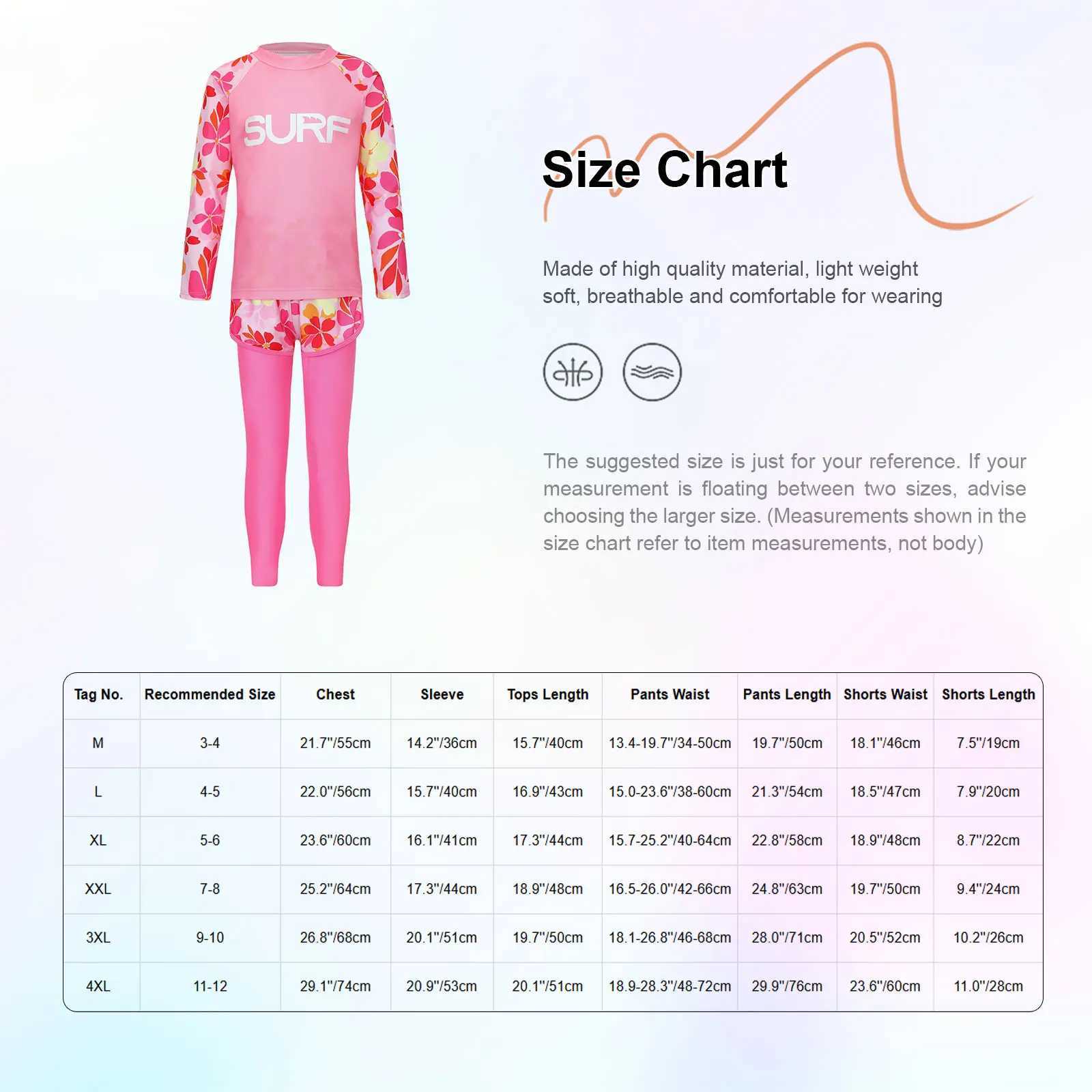 Kids Girl Boy Swimsuit Long Sleeve Swim Top with Swim Shorts Swim Pants Set UPF 50+ Rash Guard Bathing Suit Water Park Swimwear X250224