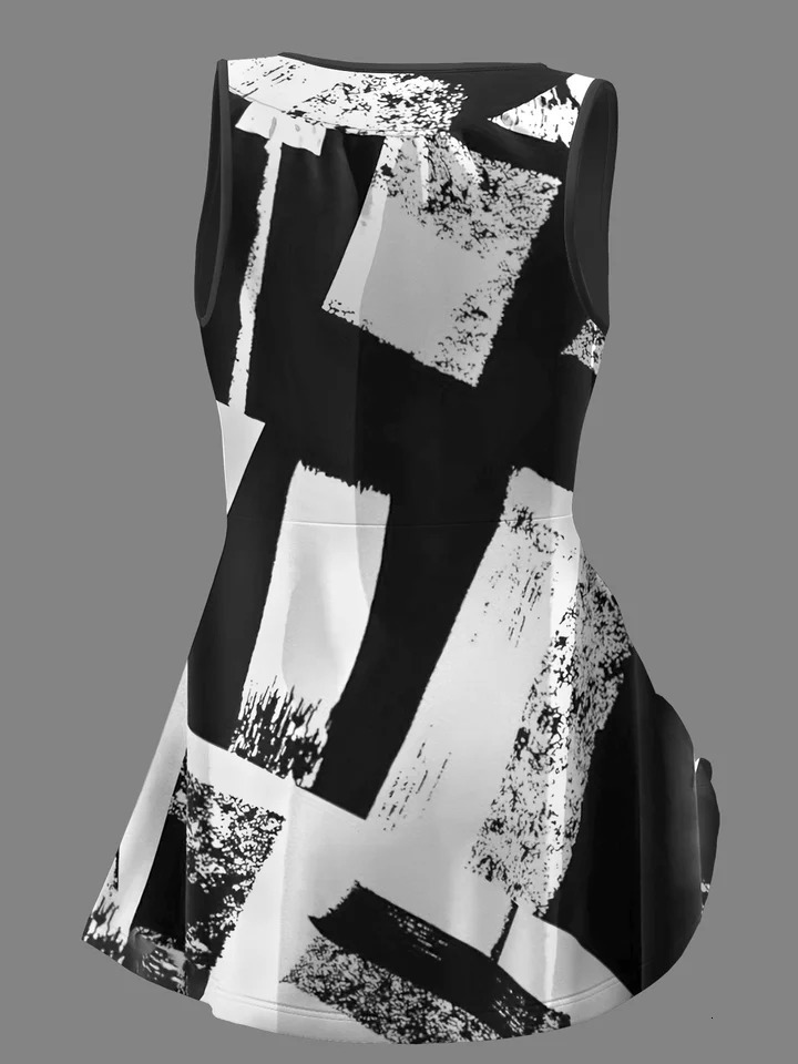 Womens Plus Size Tank Top Colorblock Curved Hem Casual Tank Top Summer Loose Soft Sleeveless Lace Up V-Neck Fashion Tanks Tops 250224