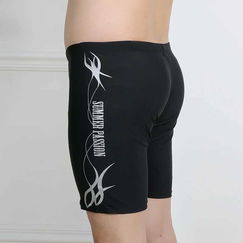 Mens swimwear Plus Size Mens Swimming Trunks Sports Swim Wear 135kg Bottoms Hot Spring Adult Shorts Printing Pants BeachXJ250224