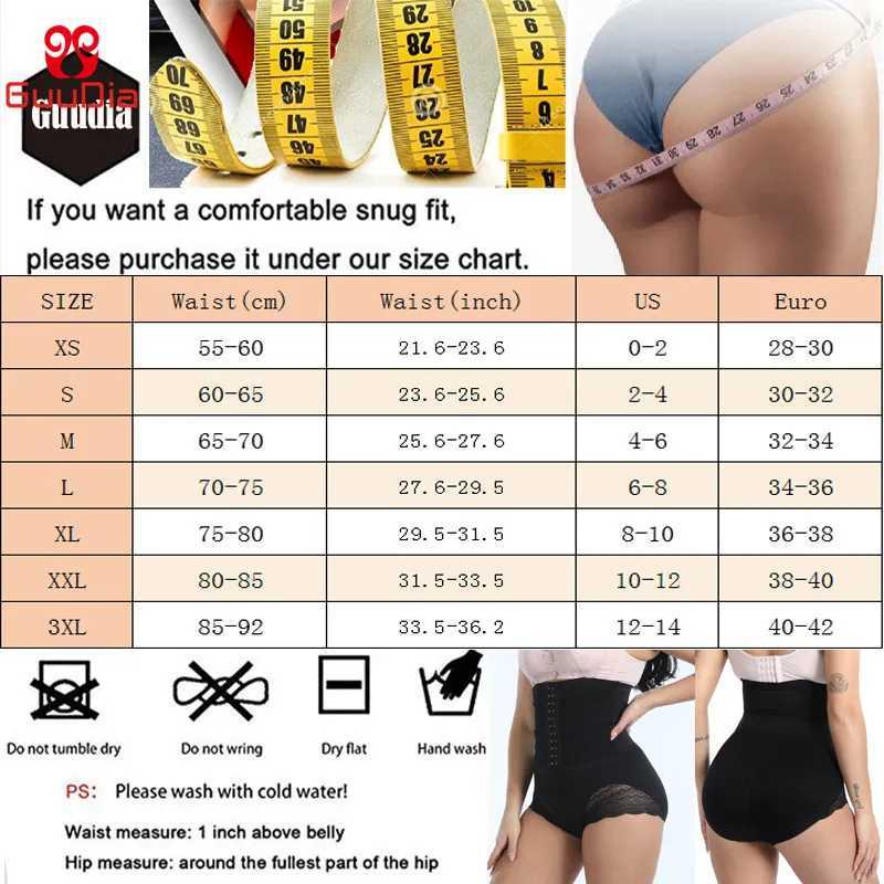 GUUDIA Tummy Control Panties Shapewear Waist Cincher for Women Girdle Butt Lifter Compression Underwear Body Shaper Seamless M250225