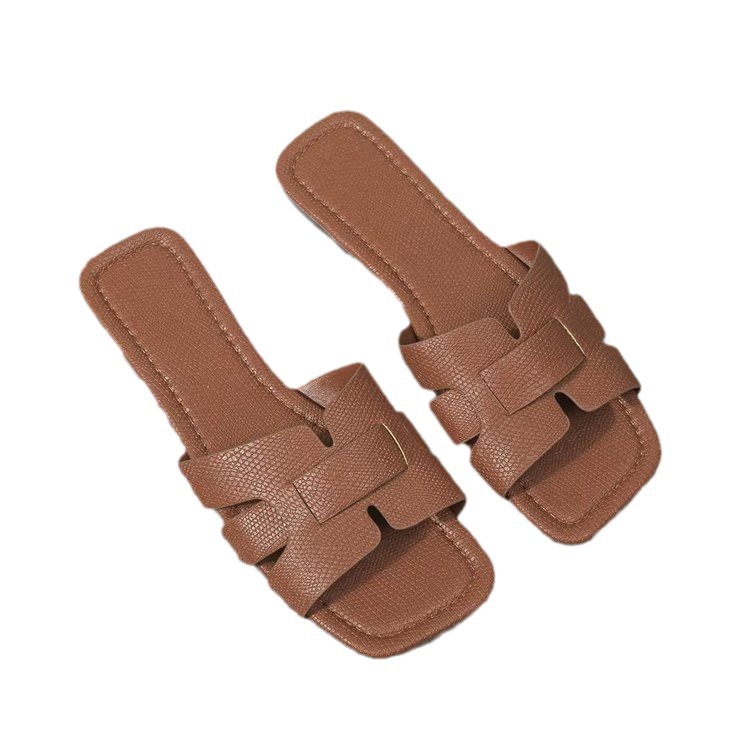 Free Shipping 2025 designer sandals slippers weave flat sandals designer slides womans summer female fashion sandal outdoor Slipper woman shoes