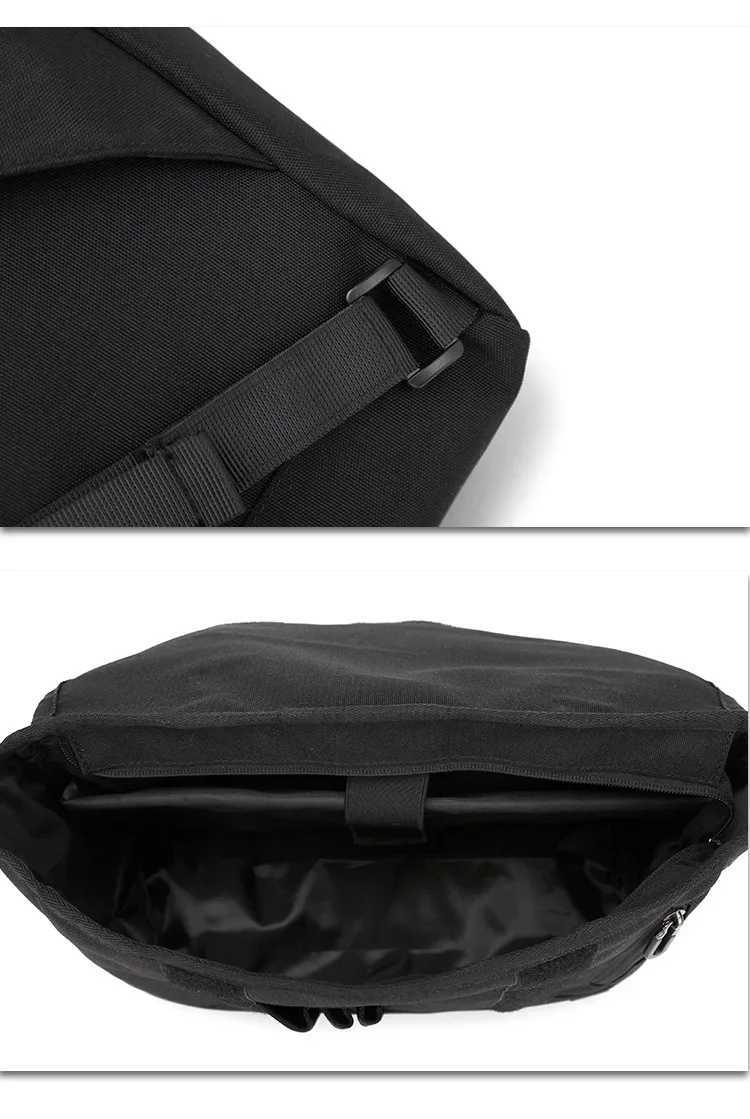 Hip-Hop Style Street Fashion messenger bag men Large Capacity Oxford men crossbody bags Trendy Brand shoulder Bag Big Man bag Z250225