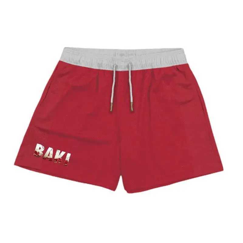 Anime Mens Gym Shorts 3D Printed Shorts Quick Dry Mesh Casual Board Shorts for Summer to Jogging Fitness BasketballT250224