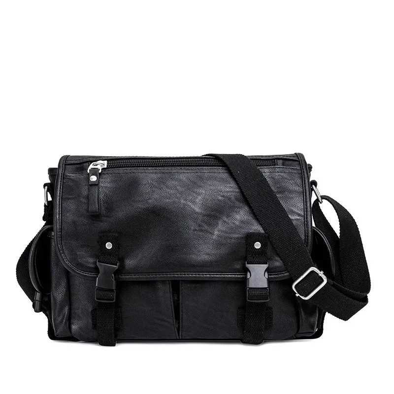 New Fashion Mens Messenger Bag Large Capacity Crossbody Bags Men Classic Shoulder Messenger bag School bag Laptop Satchel Z250225