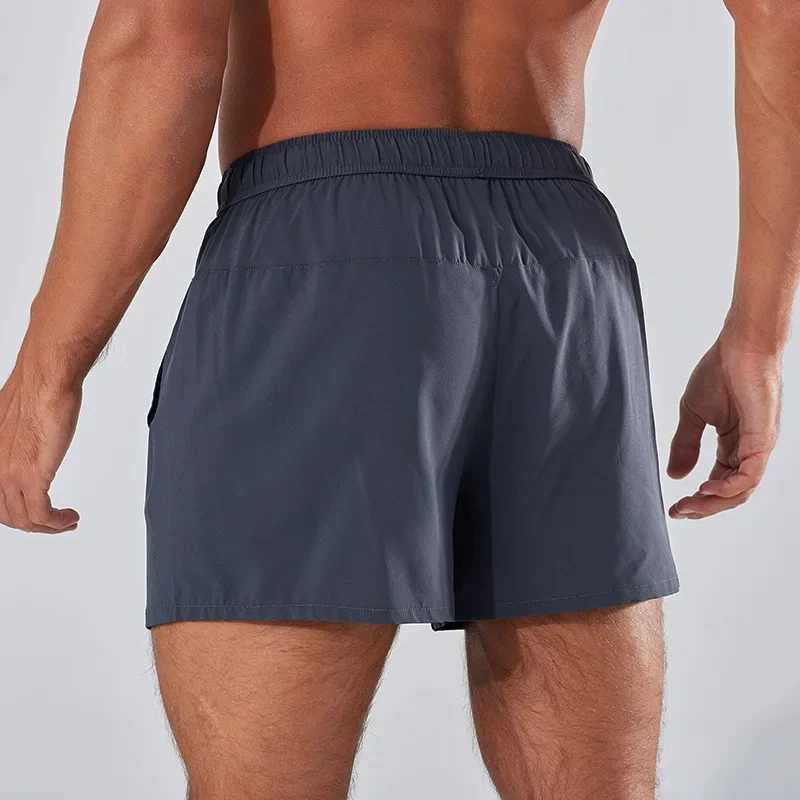Men Sport Shorts Double Deck Running Shorts 2 in 1 Beach Jogging Training Short Pant Gym Wear Fitness Basketball Workout ClothesT250224