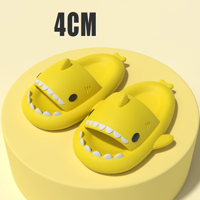 New free shipping designer for mens womens grey pink green beige yellow blue red Summer Thick bottomed shark couple slippers with a tactile feel