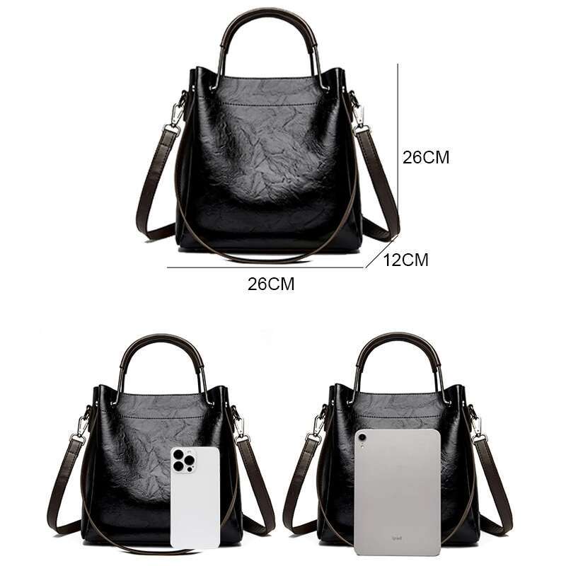 Handbags Woman Designer Big Shoulder Bags For Women's New Style4 Trendy Large Capacity Ladies Leather Hand Casual Tote Bag