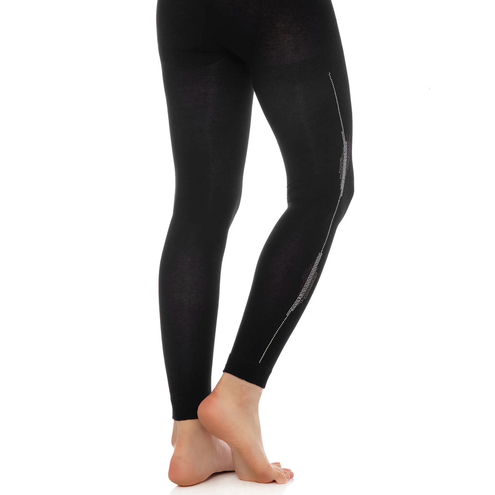 Bamboo Leggings for Women Soft Stretchy Full Length Tight with Fancy Accessories 250222
