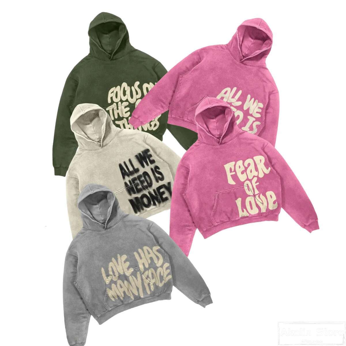 Haruku Thicken letter print Goth Hoodies Women Streetwear Vintage Oversized Hoodie Y2k Tops Sweatshirt Tracksuit Men Clothing