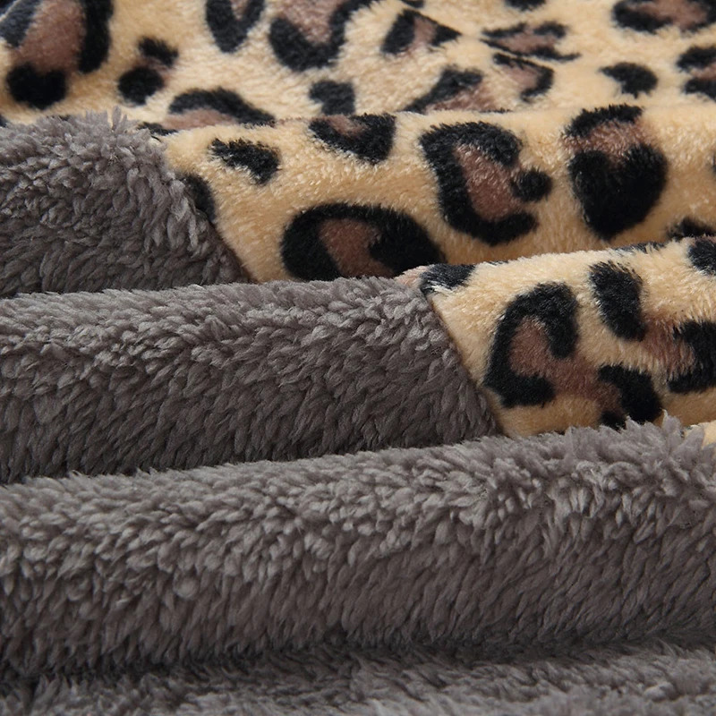 Casual Loose Plush Leopard Patchwork Hoodies Women Zipper Tops Long Sleeve Drawstring Hooded Warm Autumn Sweatshirt With Pockets 250225