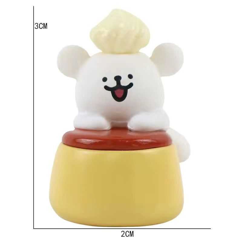 Line Puppy Afternoon Tea Series Mini Bag Cute Blind Box Doll Decoration Creative Free shipping