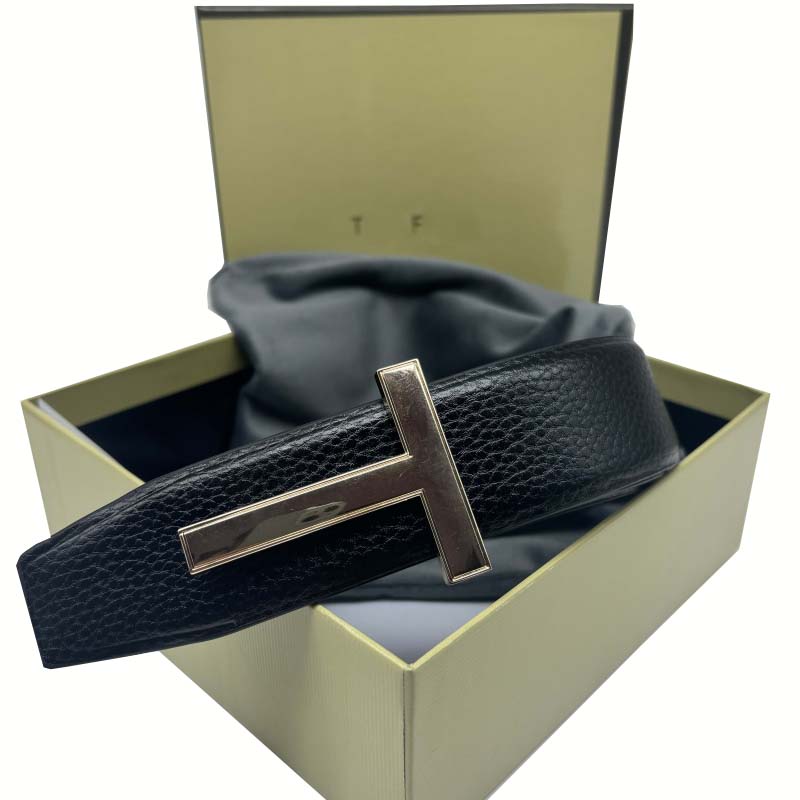 Belts for men designer Genuine Leather Letter T Buckle Belts Men Designer Belt Width 3.8cm Fashion Women High Quality Waistband
