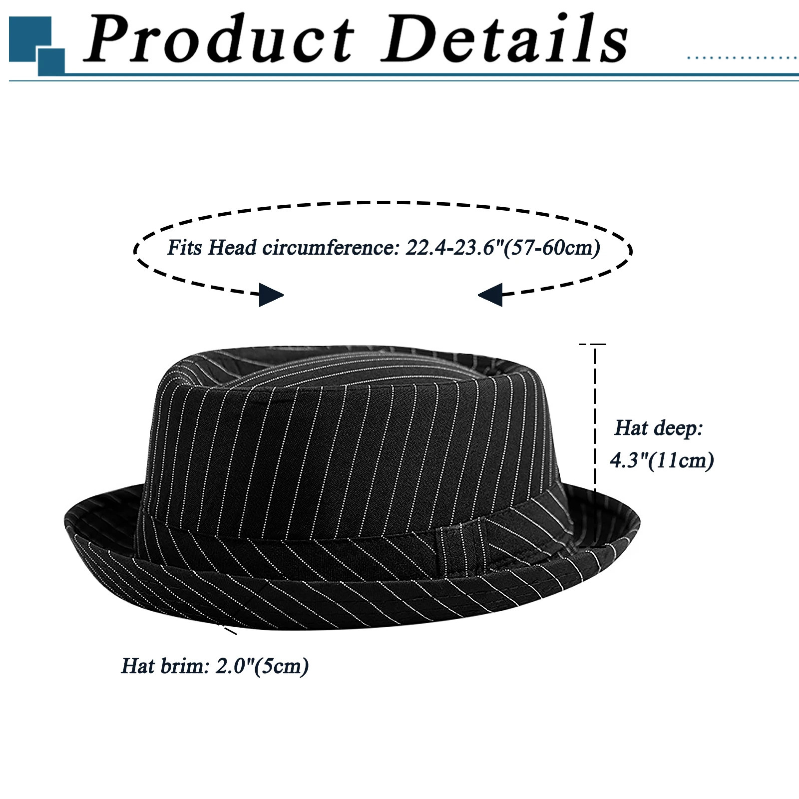 casual and fashionable mens striped short hat Brim Fedoras classic neutral soft coarse tweed dress suitable for camping hiking 250224