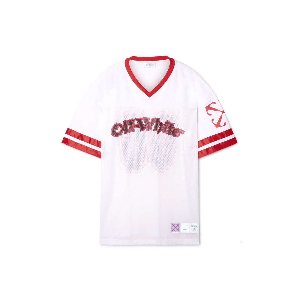 Cartoon pattern letter street American trendy brand contrasting color loose unisex casual print