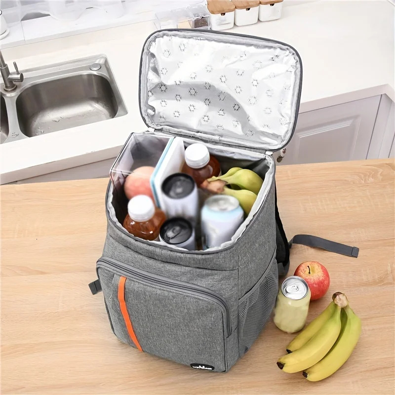 Thickened insulated picnic bag handheld aluminum foil lunch bag large-capacity thermal insulation shoulder bag 250224