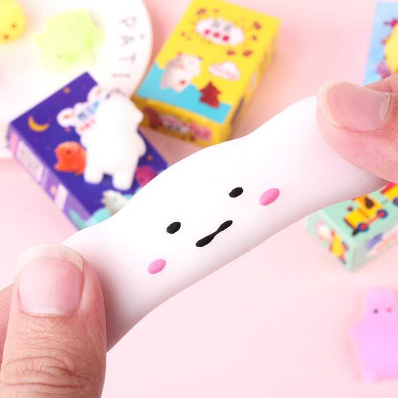 Kindergarten childrens surprise creative group bag student decompression soft rubber pinch sic blind box small toy Free shipping