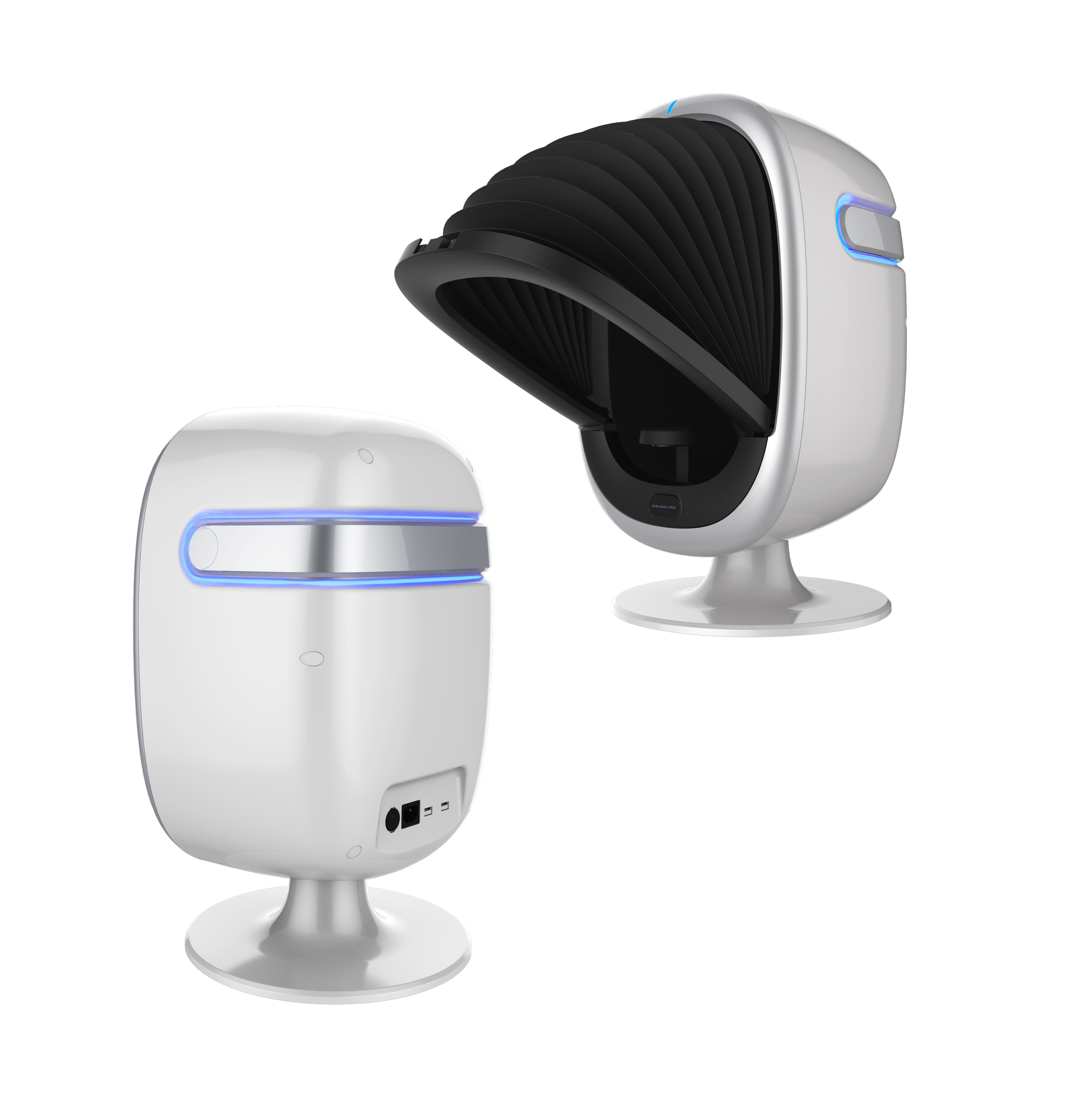 Upgrade Model AISIA O1 3D Face Analyzer AI Skin Problem Detection UV Light Thermal Light 7 Spectral Image Skin Analyzer Machine with 30MP HD Screen