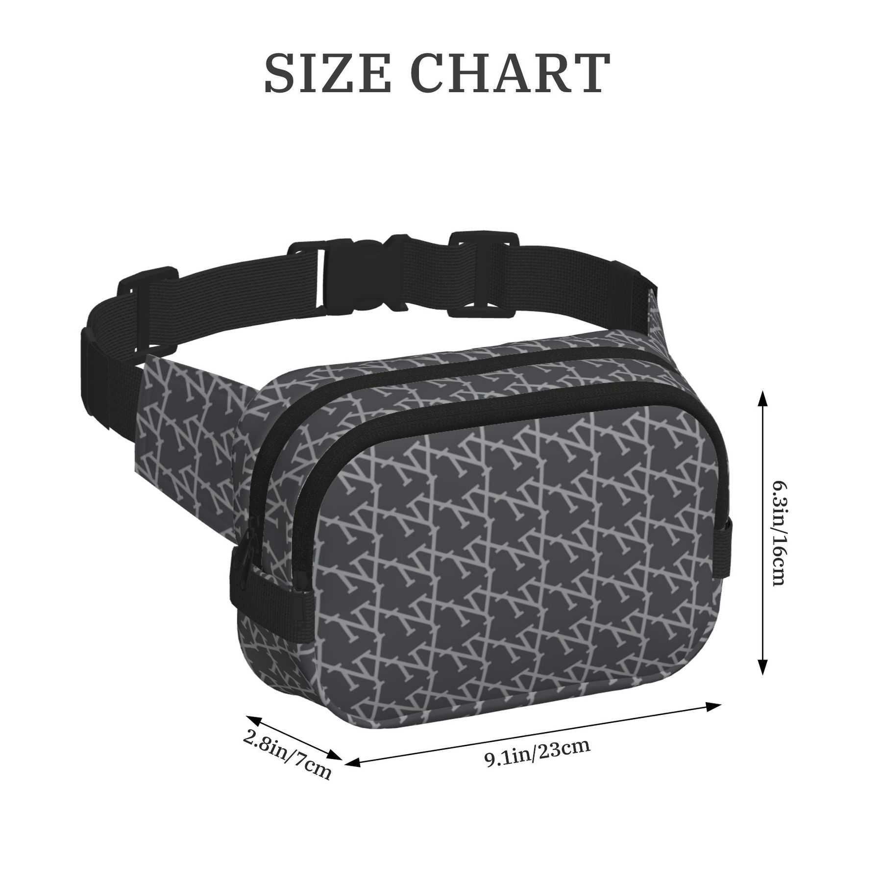 NXY Square Double Layer Waist Bags Mens Bumbag Designer Fanny Pack Belt Bag Women Classic Lightweight Bum Bag Mini Purses 250225