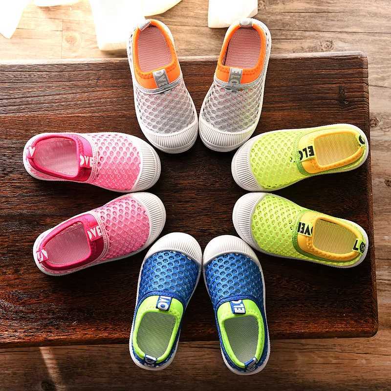 Kids Breathable And Lightweight Sneakers Baby Toddlers Casual Sports Shoes Breathable Mesh Sandals for Boys and Girls CSH1373 X250224