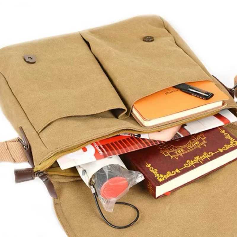 2024 New Women Fashion Shoulder Bag Large Capacity Lightweight Canvas Bag Design Ladies Crossbody Bag Z250225