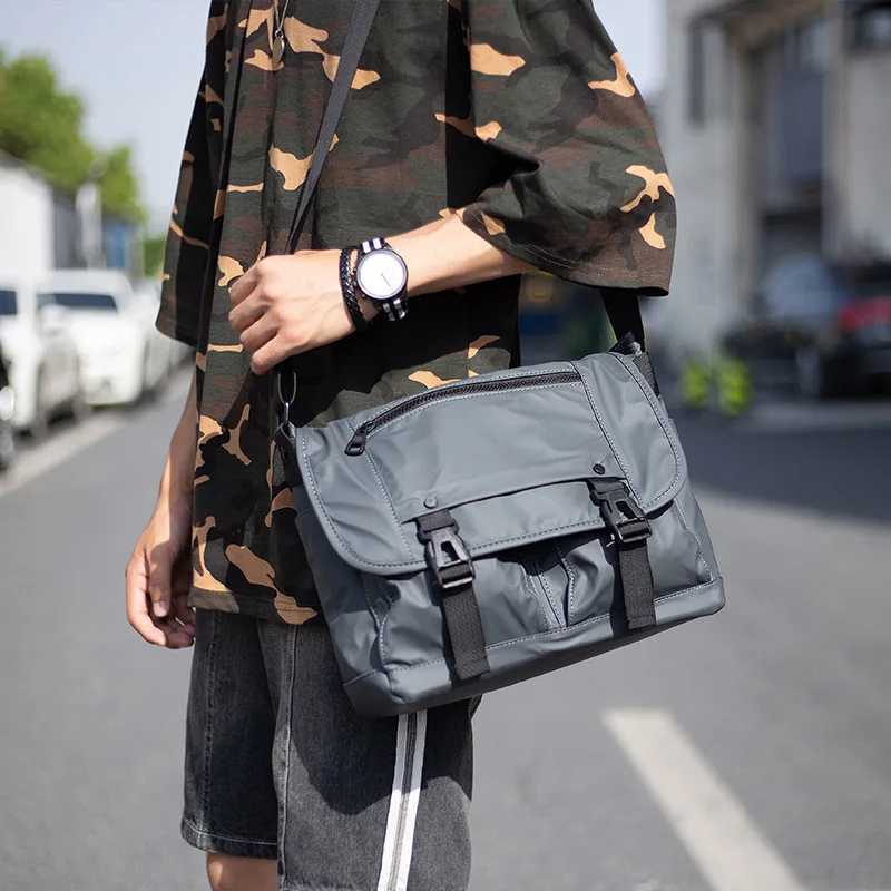 Korean Style Man Bag Shoulder Bags for Men Outdoor Messenger Bag Oxford Crossbody Bags Male Sling Bag Z250225