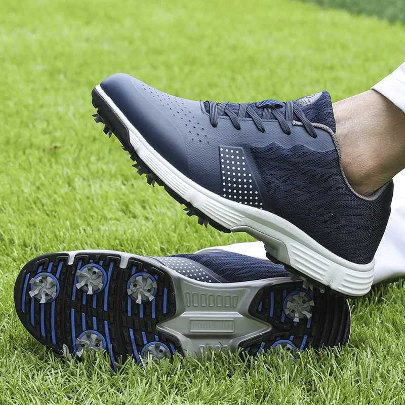 Waterproof Shoes for Men Spikeless Outdoor Sport Training Sneakers Classic Mens Trainers Big Size 13 14 X250224